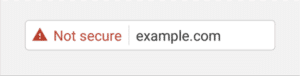 SSL-Security-Vs-Website-Security-and-Chrome-300x76 not secure