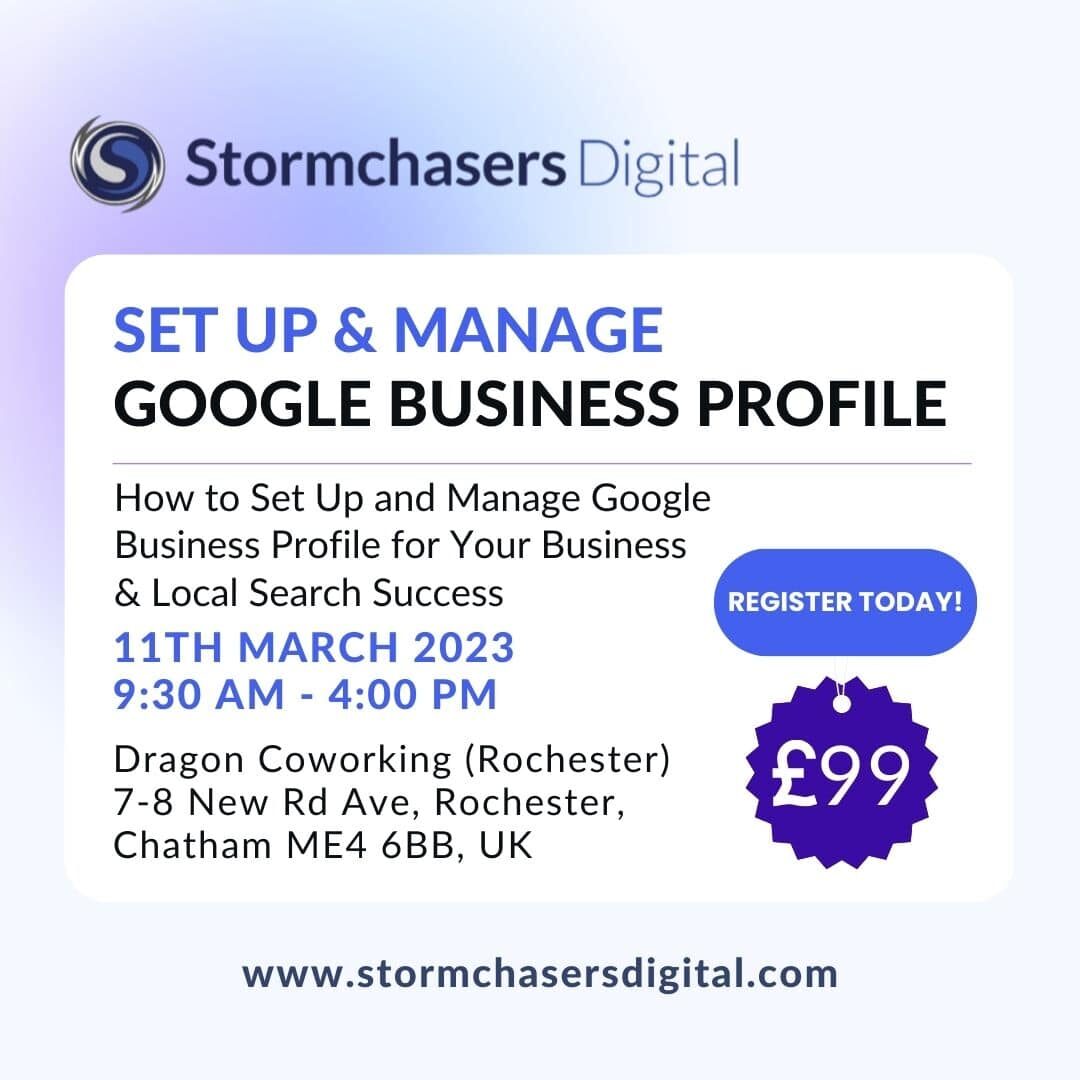 Set Up Google Business Profile